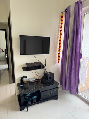 Living Room in 2 BHK Apartment at Kolte Patil Life Republic R 10, Hinjewadi – for Rent