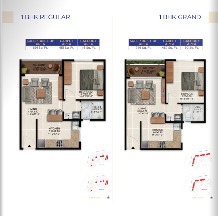 Floor Plan, raja rajeshwari nagar 1 Bedroom 421 Sq.Ft. Apartment In Raja Rajeshwari Nagar Bangalore 9600321