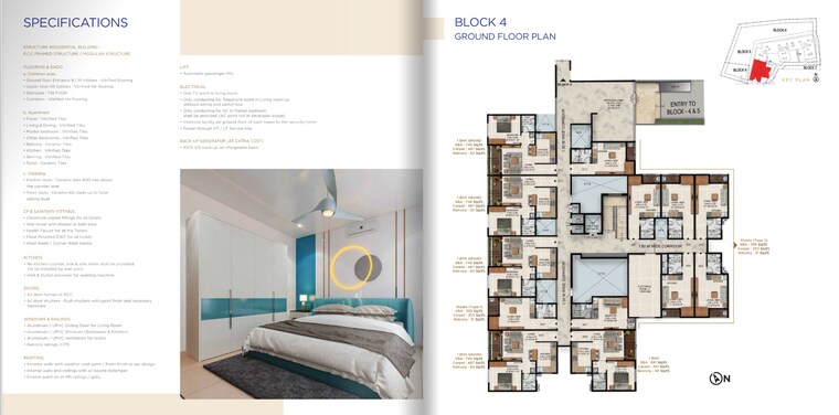 Floor Plan, raja rajeshwari nagar 1 Bedroom 421 Sq.Ft. Apartment In Raja Rajeshwari Nagar Bangalore 9600321