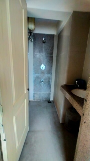 Bathroom in 1 BHK Apartment at Everest Country Side, Kasarvadavali – for Rent