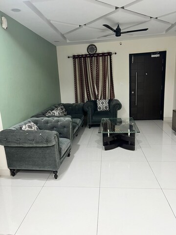 Living Room in 3 BHK Apartment at Sumadhura Acropolis, Gachibowli – for Rent