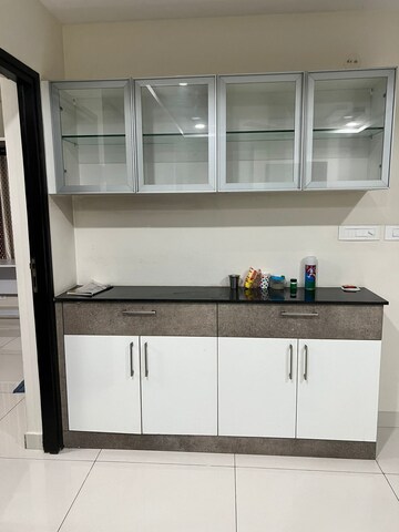 Kitchen in 3 BHK Apartment at Sumadhura Acropolis, Gachibowli – for Rent