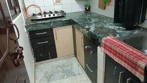 Kitchen in 1 BHK Builder Floor at Vaishali Sector 4 – for Rent