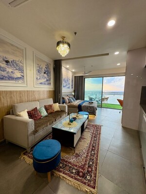 Living Room in Studio Apartment at Supertech Supernova Spira Suites, Sector 94 – for Rent