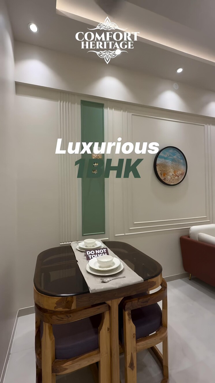 Dining area, sai-comfort-heritage 1 Bedroom 610 Sq.Ft. Apartment In Morya Nagar Palghar 9600645