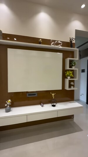 Living Room in 1 BHK Apartment at Sai Comfort Heritage, Morya Nagar – for Sale
