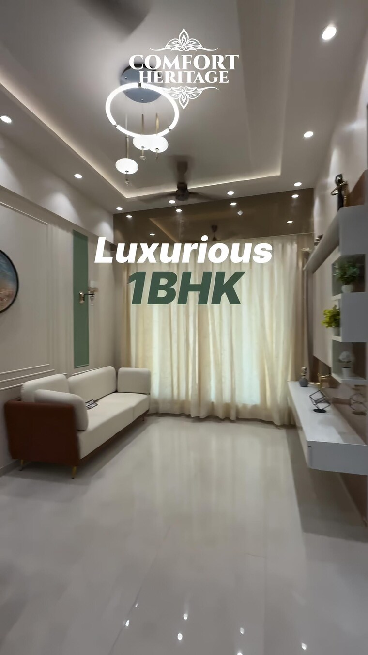 Living Room, sai-comfort-heritage 1 Bedroom 610 Sq.Ft. Apartment In Morya Nagar Palghar 9600645