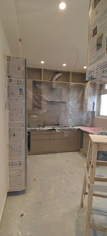 Kitchen in 3 BHK Apartment at Aurobindo Kohinoor, Serilingampally – for Rent