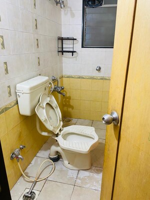 Bathroom in 2 BHK Apartment at Kumar Point, Aundh – for Rent