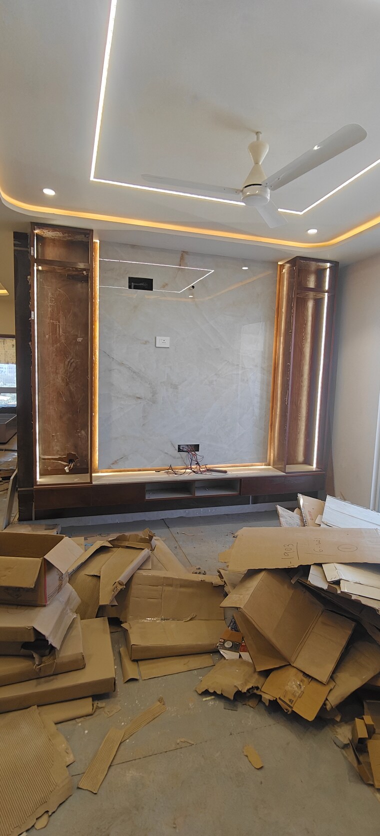 Living Room, aurobindo-kohinoor 3 Bedroom 2200 Sq.Ft. Apartment In Serilingampally Hyderabad 9600653