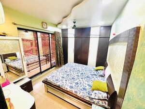 Bedroom in 2 BHK Apartment at Ganesh Darshan CHS Kopar Khairane, Kopar Khairane – for Sale