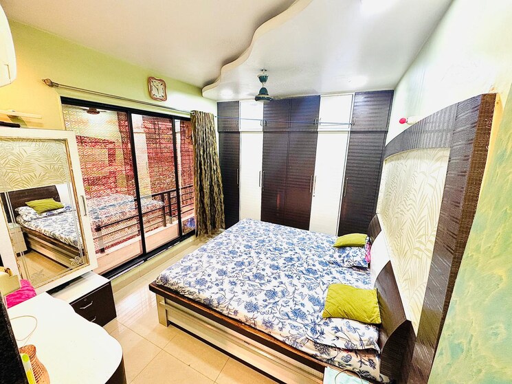 Bedroom, ganesh-darshan-chs-kopar-khairane 2 Bedroom 1000 Sq.Ft. Apartment In Kopar Khairane Navi Mumbai 9600765