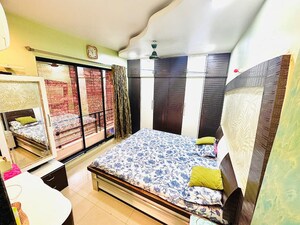 Bedroom in 2 BHK Apartment at Ganesh Darshan CHS Kopar Khairane, Kopar Khairane – for Sale