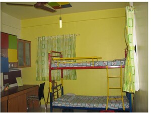 Bedroom in 2 BHK Apartment at Shriram Nagar CHS, Aundh – for Rent