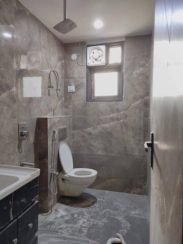Bathroom in 3 BHK Builder Floor at Saket – for Rent