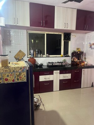 Kitchen in 1 BHK Apartment at Raj Classic, Aundh – for Rent
