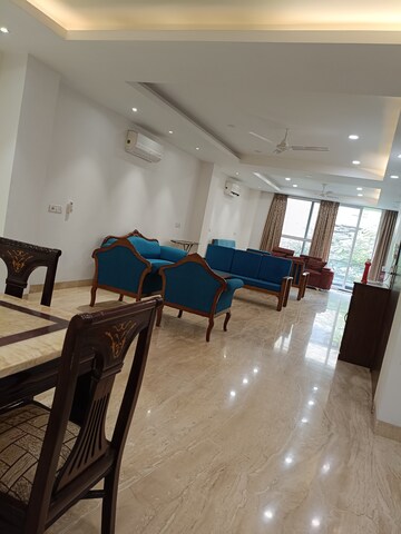 Living Room in 3 BHK Builder Floor at New Friends Colony – for Rent