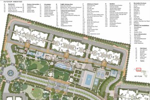 Master Plan in 2 BHK Apartment at Nambiar District 25, Dommasandra – for Sale