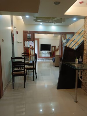 Living Room in 3 BHK Apartment at Siddhivinayak Shubhashree Residential, Akurdi – for Rent