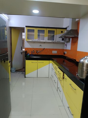 Kitchen in 3 BHK Apartment at Siddhivinayak Shubhashree Residential, Akurdi – for Rent