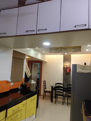 Kitchen in 3 BHK Apartment at Siddhivinayak Shubhashree Residential, Akurdi – for Rent