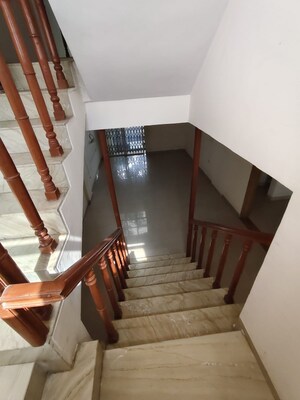 Staircase in 3 BHK Villa at Mont Vert One, Wakad – for Rent
