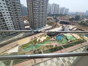 Balcony in 3 BHK Apartment at Purva Silversands, Mundhwa – for Rent