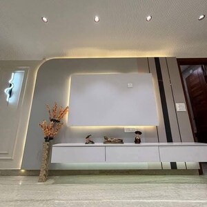 Living Room in 4 BHK Builder Floor at Saket – for Rent