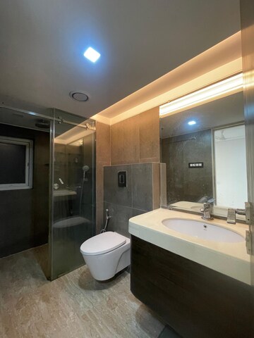 Attached Bathroom in 4 BHK Apartment at Spark Desai Oceanic, Worli – for Sale