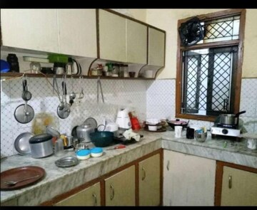 Kitchen in 3 BHK Builder Floor at Malviya Nagar – for Sale
