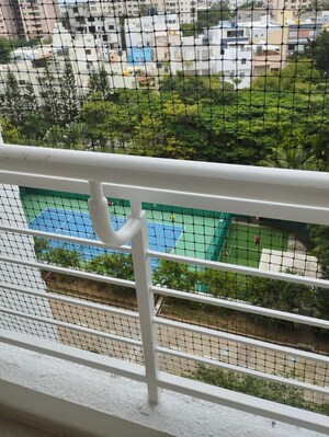 Balcony in 3 BHK Apartment at Puravankara Elita Promenade, Jp Nagar – for Sale