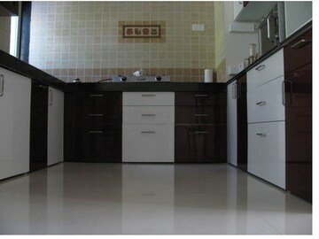 Kitchen in 3 BHK Apartment at BG Apartments, Aundh – for Rent