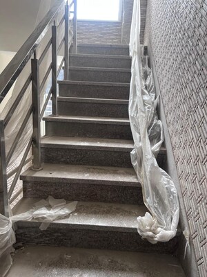 Staircase in 2 BHK Builder Floor at Sector 100 – for Rent