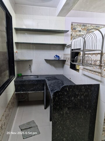 Kitchen in 1 BHK Apartment at Dombivli East – for Rent