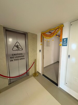 Building Lobby in 3 BHK Apartment at Zen Elite, Kharadi – for Sale