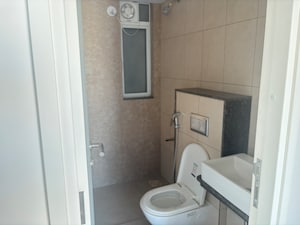 Attached Bathroom in 3 BHK Apartment at Godrej Green Vistas, Mahalunge – for Rent