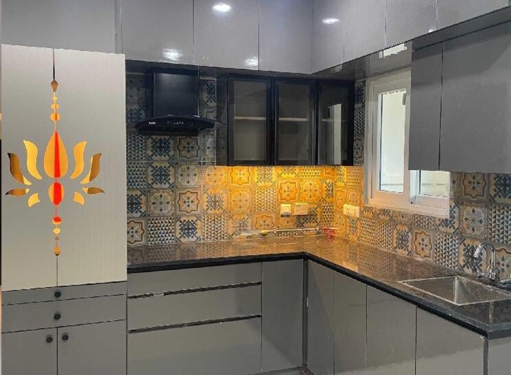 Kitchen, rajapushpa-provincia 3 Bedroom 1715 Sq.Ft. Apartment In Narsingi Hyderabad 9601383