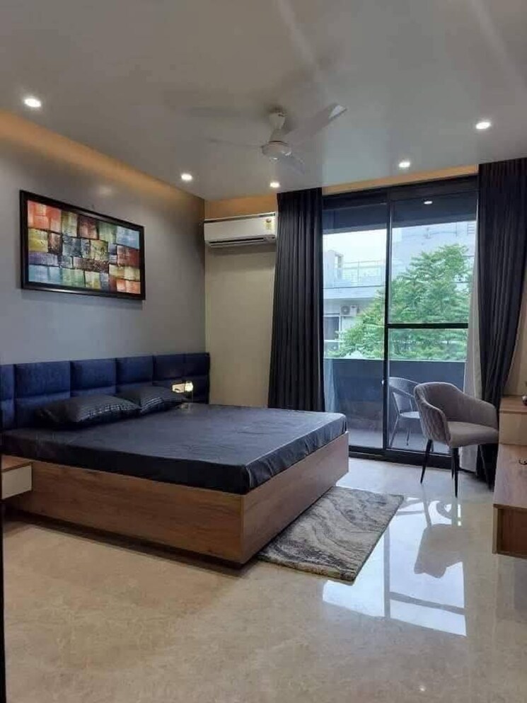 Bedroom, saket 3 Bedroom 1800 Sq.Ft. Builder Floor In Saket Delhi 9601717
