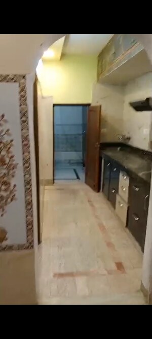 Kitchen in 1 BHK Builder Floor at Paschim Vihar – for Rent