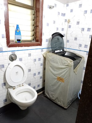 Bathroom in 2 BHK Apartment at Vikas Park CHS, Malad West – for Rent