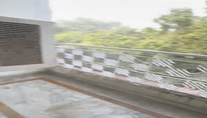 Balcony in 1 BHK Apartment at Patel Nagar – for Rent