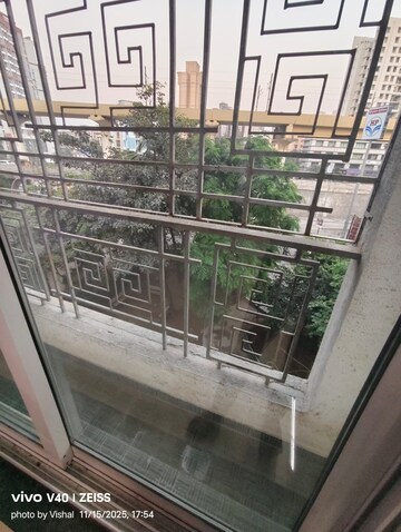 Balcony in 2 BHK Apartment at Asha Ashok Smruti, Vadavali – for Rent