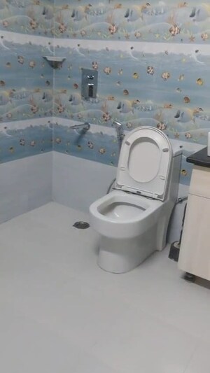 Bathroom in 3 BHK Builder Floor at Vasant Kunj Enclave – for Rent