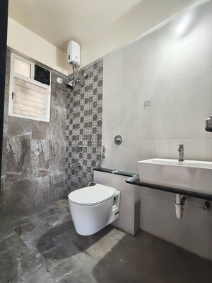 Bathroom in 3 BHK Apartment at Majestique Towers, Kharadi – for Sale