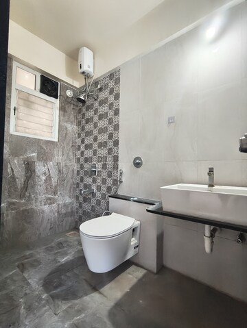 Bathroom in 3 BHK Apartment at Majestique Towers, Kharadi – for Sale