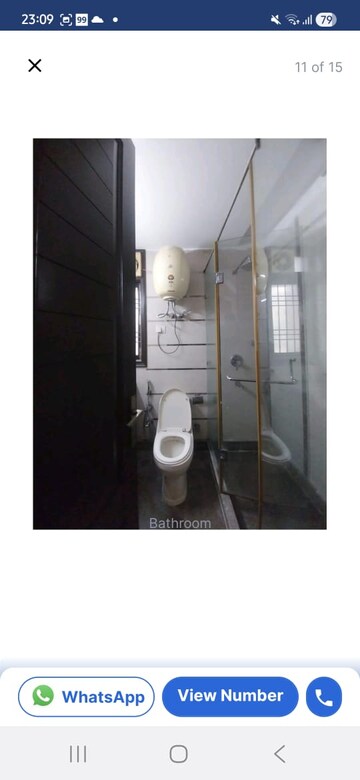 Master Bedroom in 2 BHK Builder Floor at Saket – for Rent