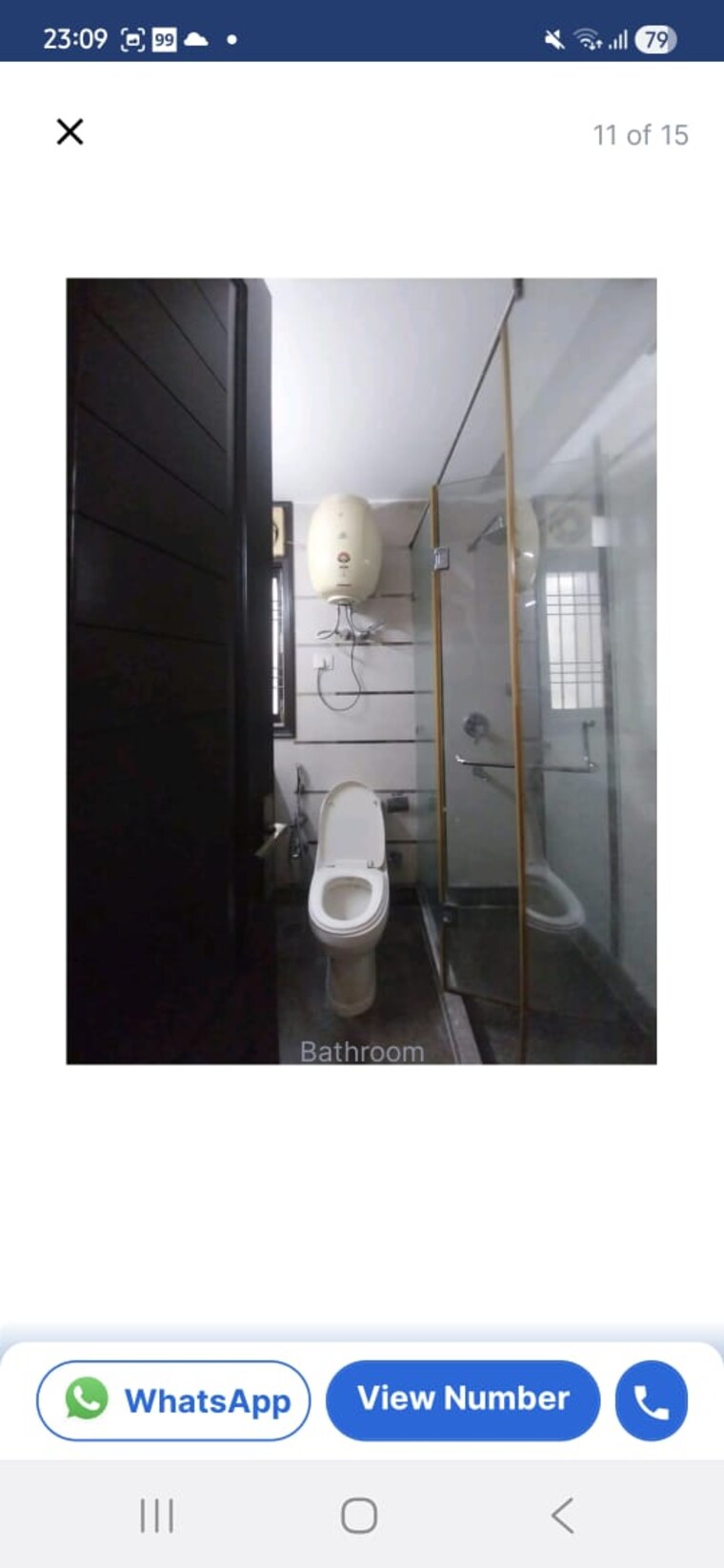 Master Bedroom, saket 2 Bedroom 1800 Sq.Ft. Builder Floor In Saket Delhi 9602002