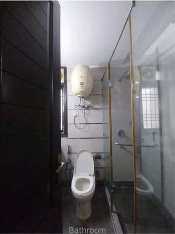 Bathroom in 2 BHK Builder Floor at Saket – for Rent