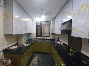 Kitchen in 2 BHK Builder Floor at Saket – for Rent