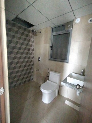 Bathroom in 2 BHK Apartment at Kalpataru Immensa B, Kolshet Road – for Rent